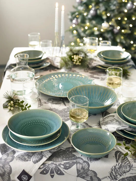 Living Jewels Green Serving Platter