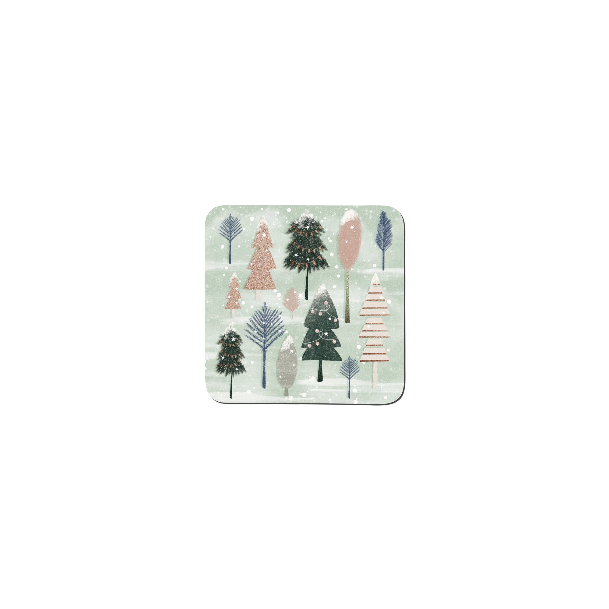 Christmas Forest | Set of 6 Coasters