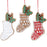 Resin Gingerbread Stockings