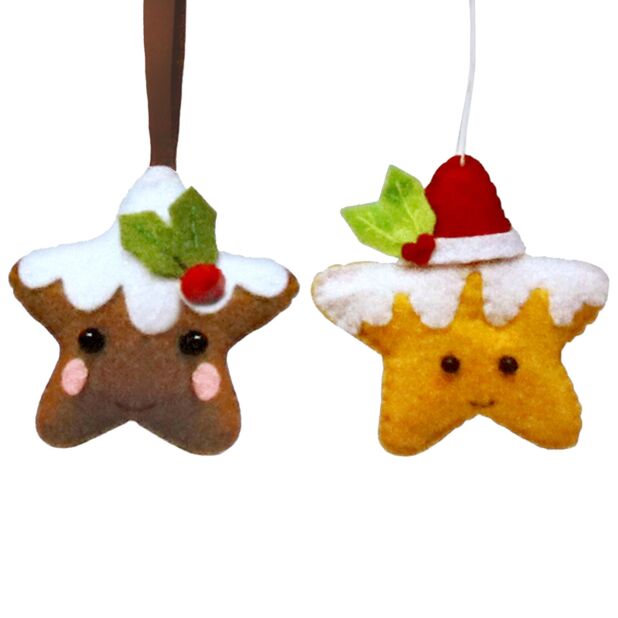 Felt Kit 15cm | Make Your Own Santa/Pudding Star