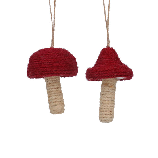 Fabric Toadstool Decorations