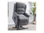 Wilson | Steel Blue Single Motor Lift & Tilt Armchair