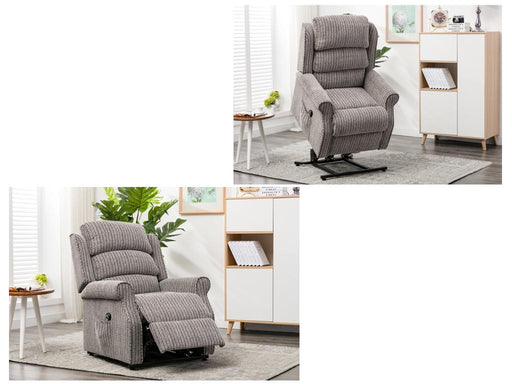 Wilson | Latte Dual Motor Lift & Tilt Armchair