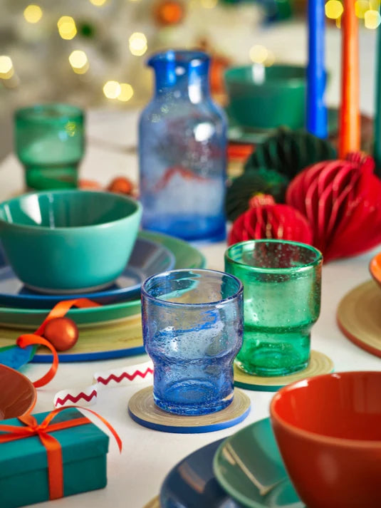 Green Stacking Tumblers