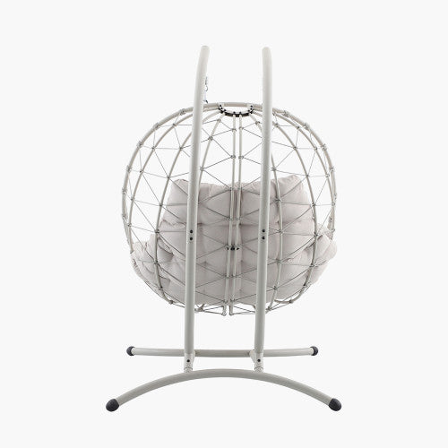 Lyon Double Hanging Chair | Putty