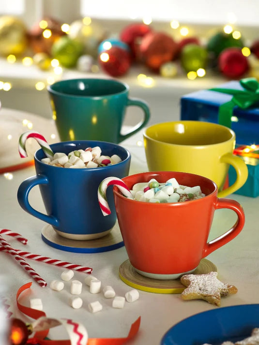 Blue 'Colour Me Happy' Mug