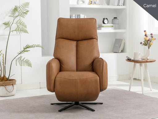 Preston | Camel Swivel Chair