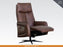 Preston | Dark Brown Swivel Chair