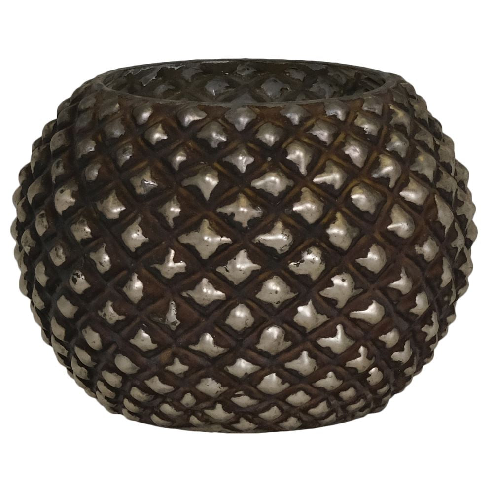 Black & Gold Candle Holder