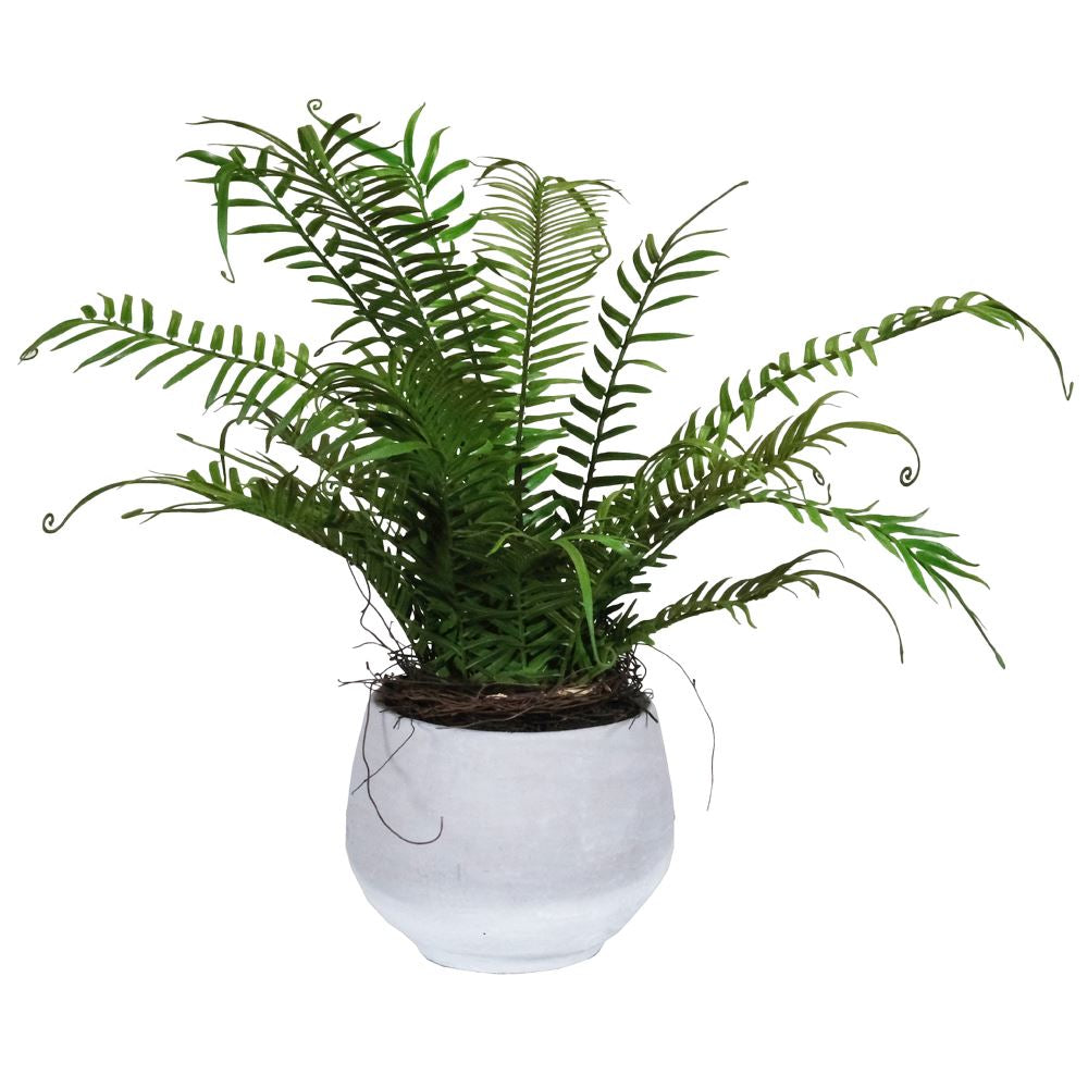 Faux Potted Fern