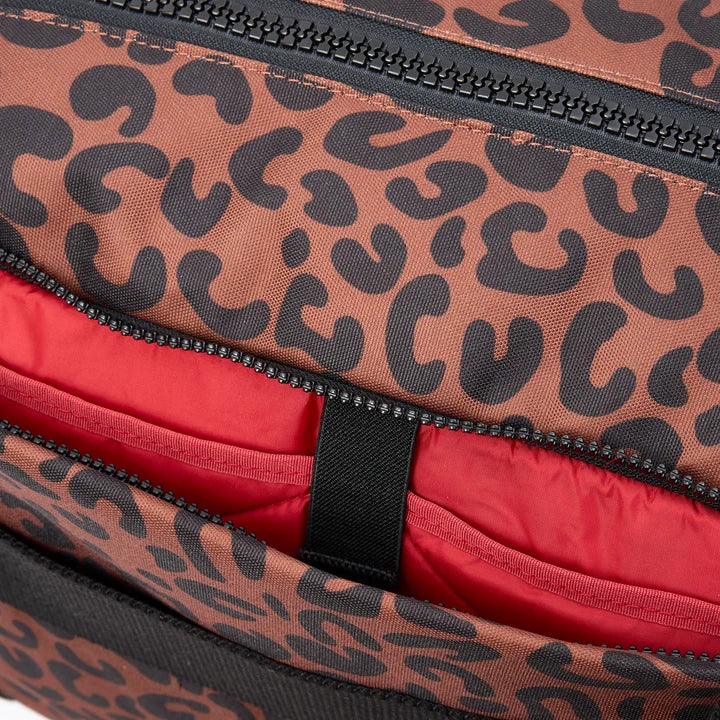 Gatwick Carry-On Duffel Bag in Scarlet Leopard