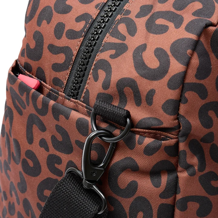 Gatwick Carry-On Duffel Bag in Scarlet Leopard
