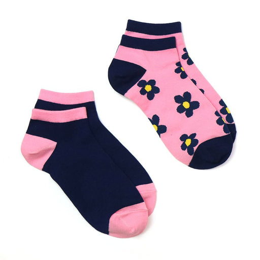 Pink Retro Socks