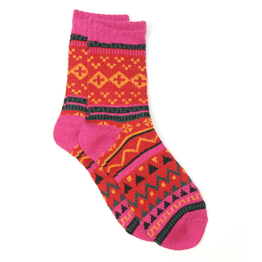 Red & Pink | Nordic Socks