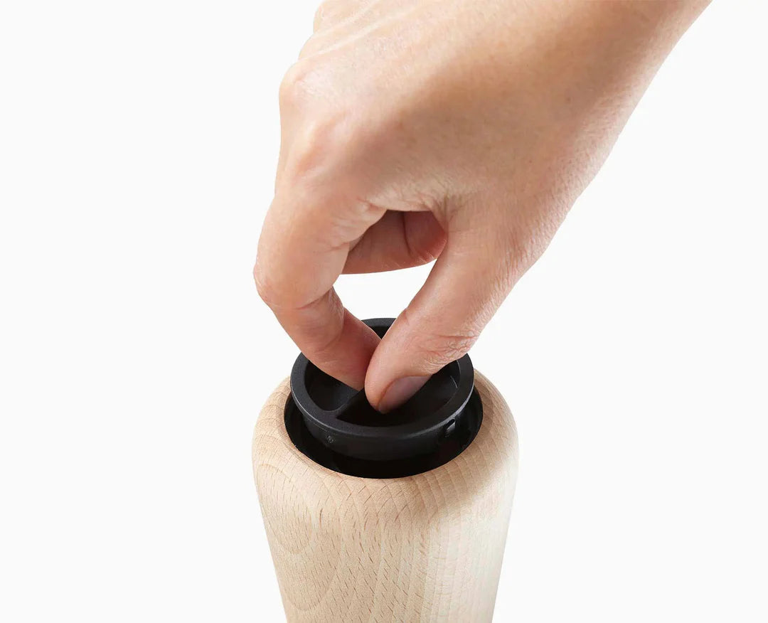 Milltop Wood Pepper Mill