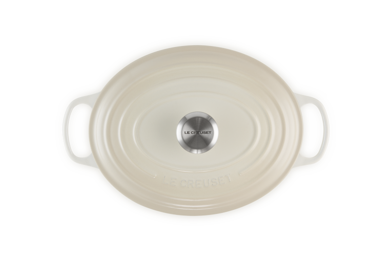 Le Creuset 29cm Round Cast Iron Casserole | Meringue