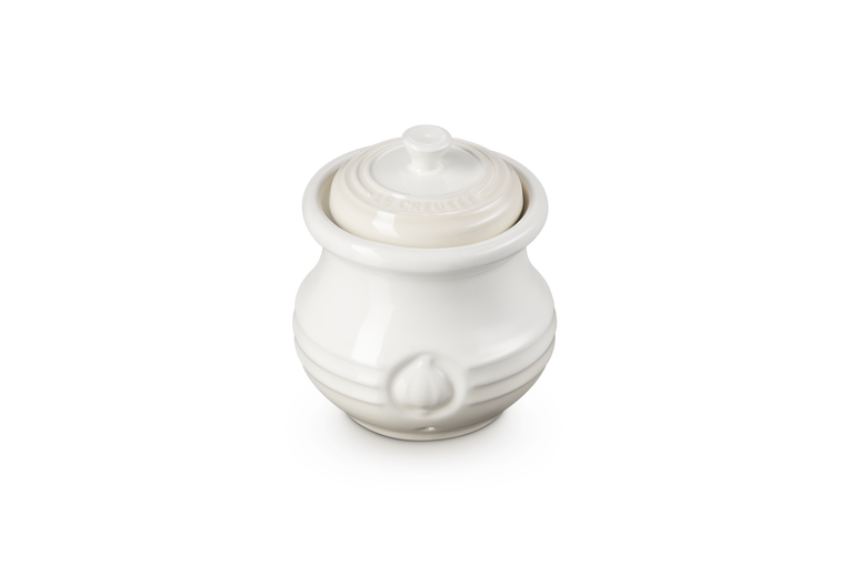 Stoneware Garlic Keeper | Meringue