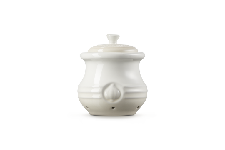 Stoneware Garlic Keeper | Meringue