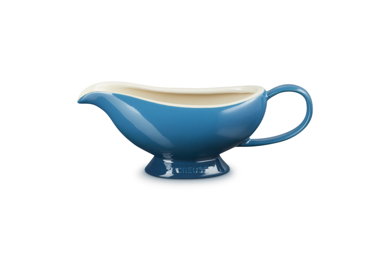 Le Creuset Stoneware 460ml Gravy Boat | Deep Teal