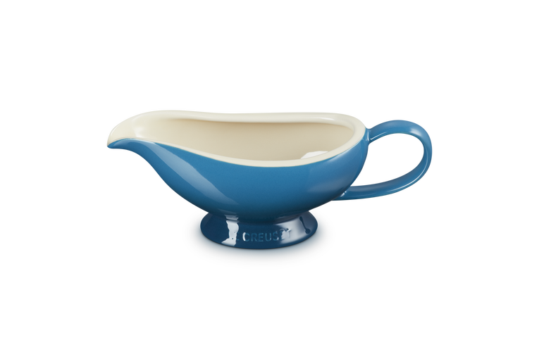 Le Creuset Stoneware 460ml Gravy Boat | Deep Teal