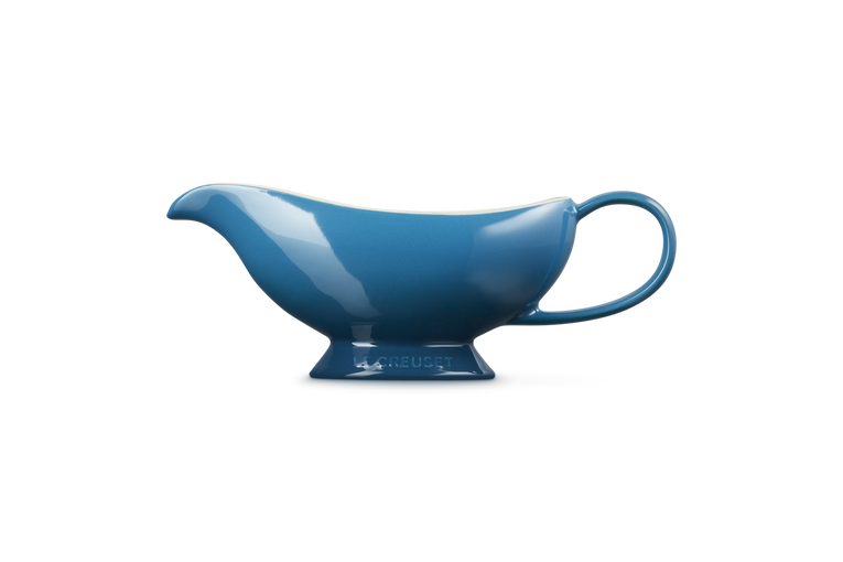 Le Creuset Stoneware 460ml Gravy Boat | Deep Teal