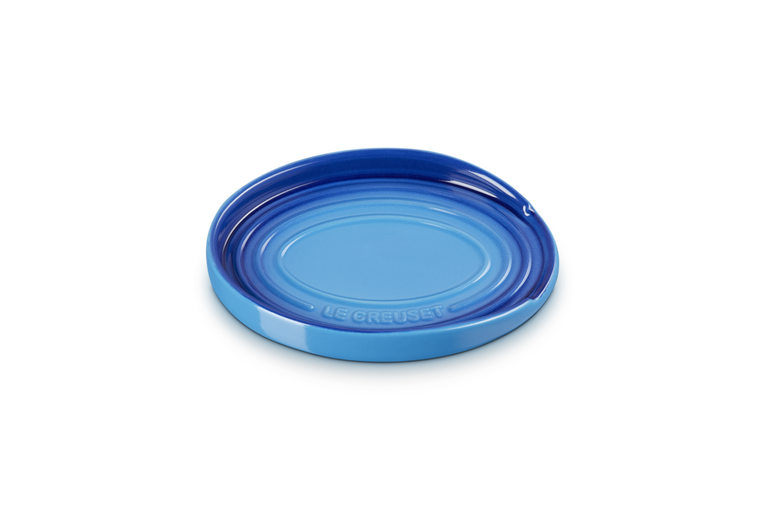 Le Creuset Stoneware Oval Spoon Rest Azure
