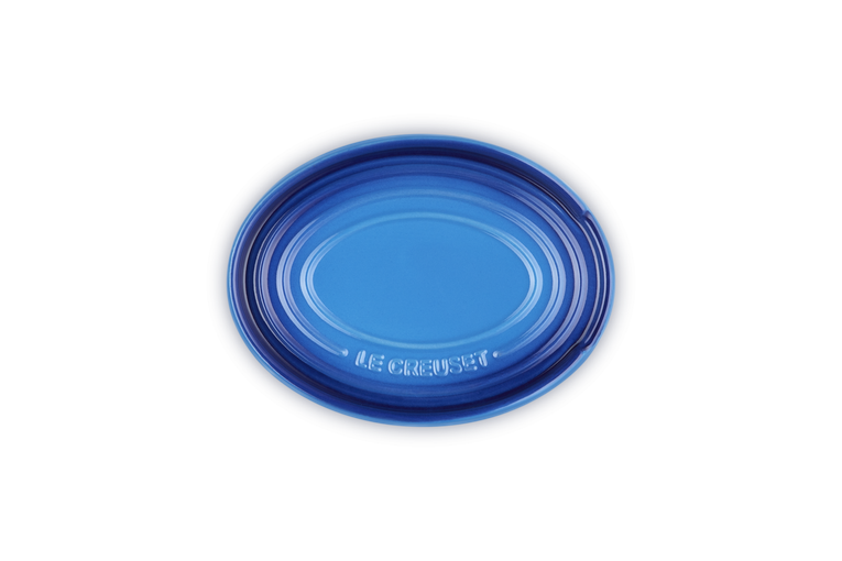 Le Creuset Stoneware Oval Spoon Rest Azure