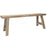 Decorative Natural Wood Bench | Large