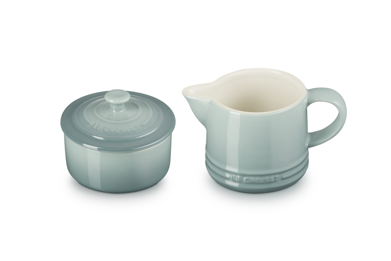 Le Creuset Signature Cream & Sugar Set Sea Salt