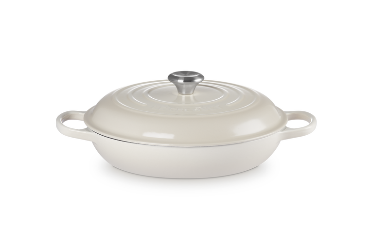 Cast Iron Shallow Casserole | Meringue 26cm/2.2L