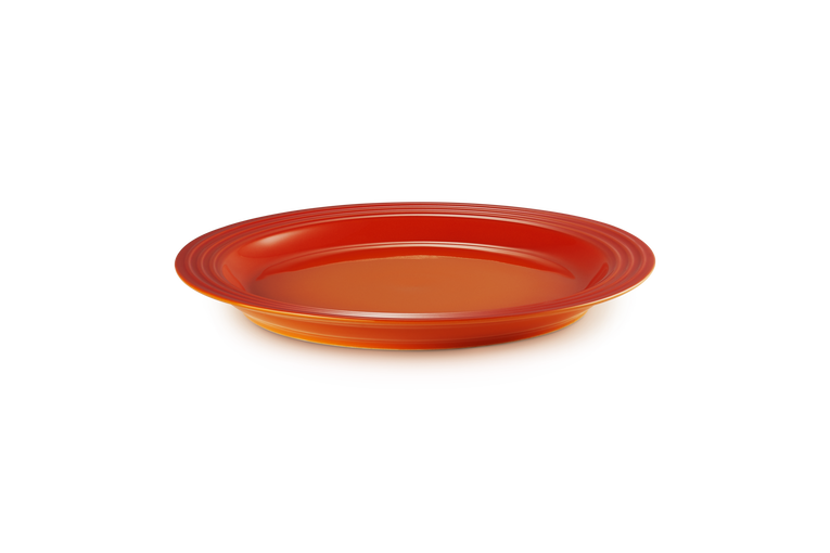 Le Creuset Stoneware 12-Piece Dinnerware Set Volcanic