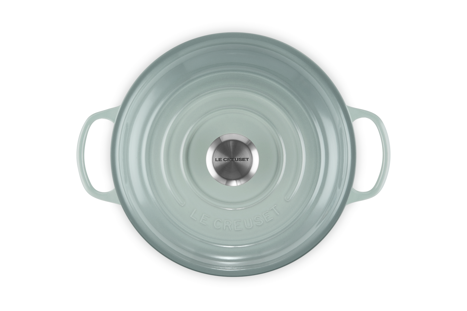 Cast Iron Shallow Casserole | Sea Salt 26cm/2.2L