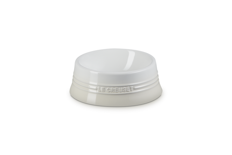 Le Creuset Stoneware Medium Pet Bowl Meringue