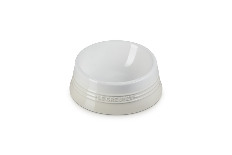 Le Creuset Stoneware Medium Pet Bowl Meringue