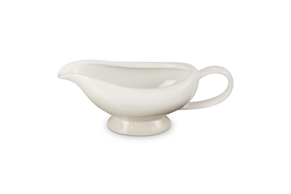Le Creuset Stoneware 460ml Gravy Boat | Meringue