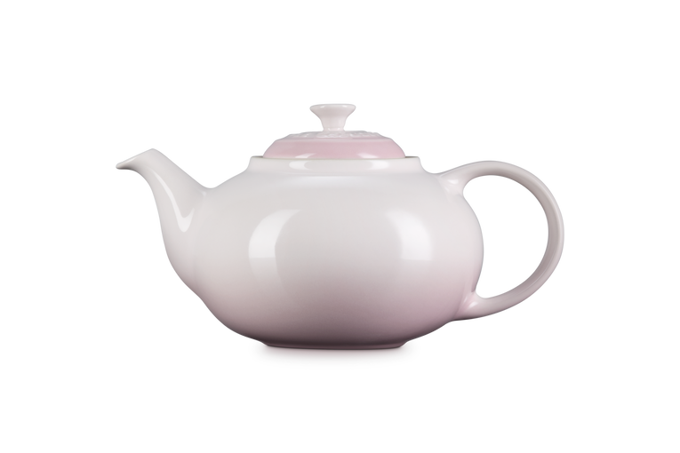Le Creuset Stoneware Classic Teapot 1.3L Shell Pink