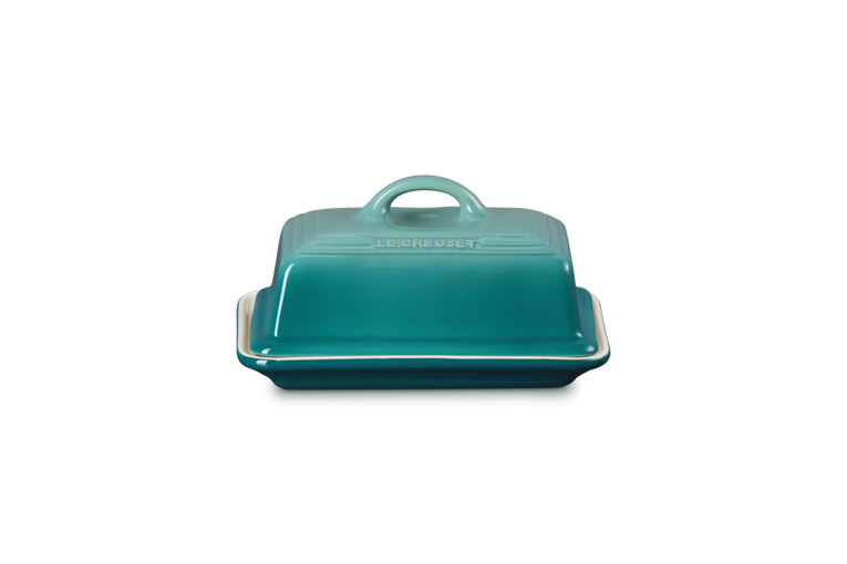 Le Creuset Stoneware Butter Dish Bleu Riviera