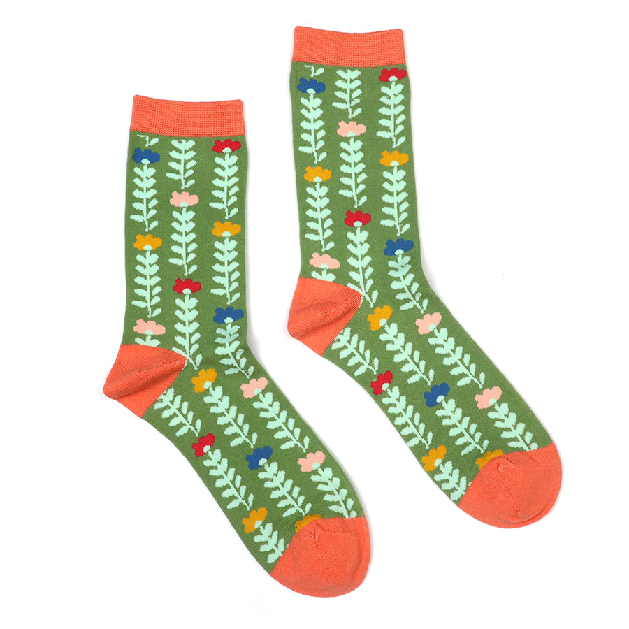 Mix Floral Ankle Socks
