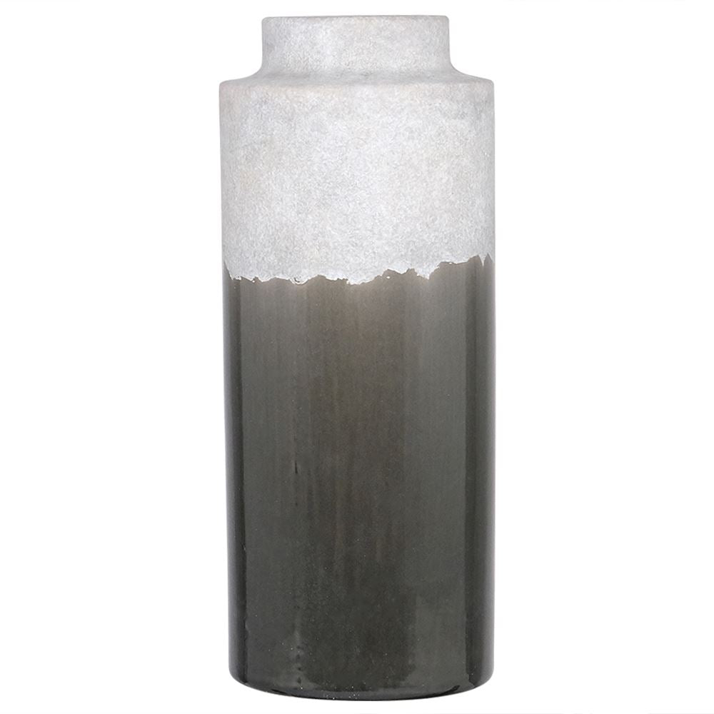 Black and Stone Vase