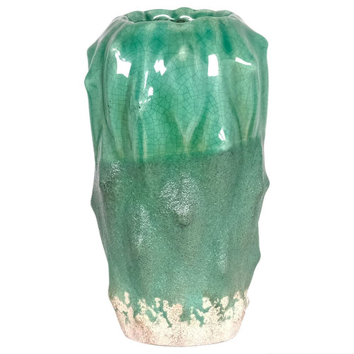 Oozing Green Vase