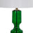 Green Glass Table Lamp