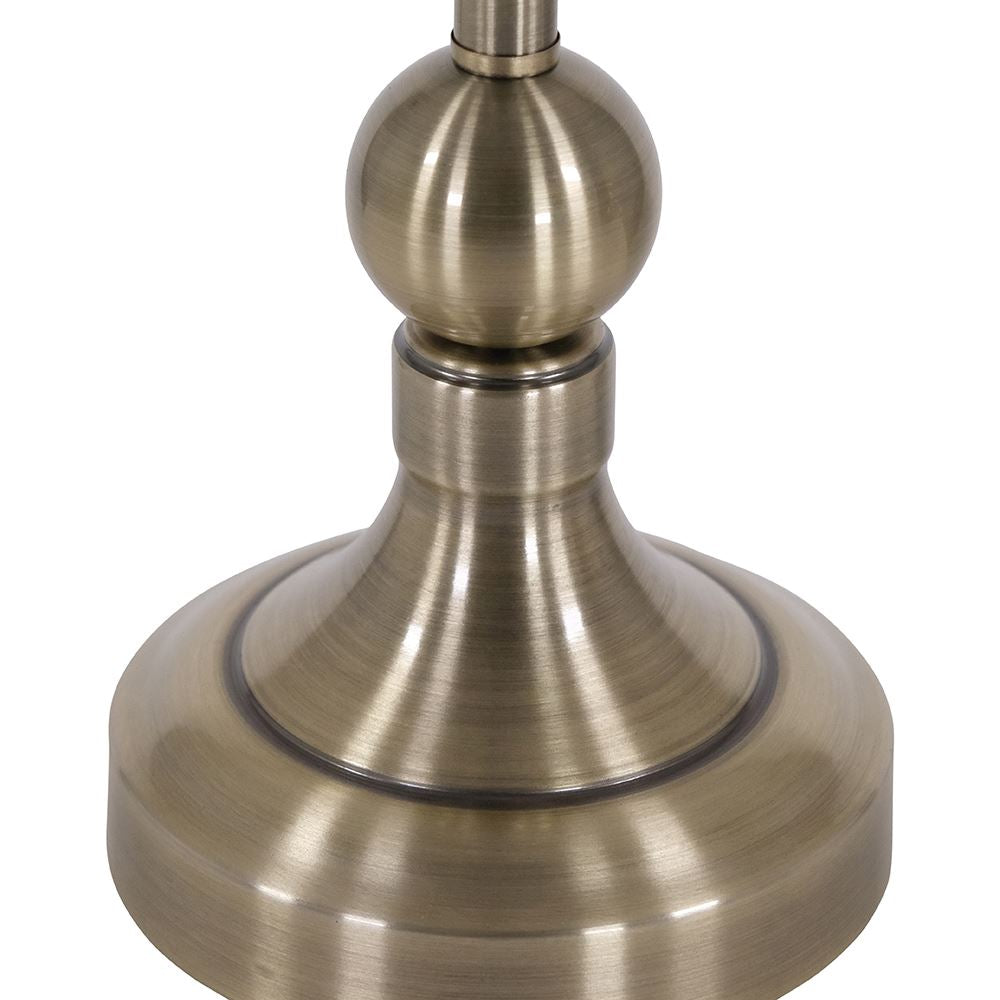 Buffet Table Lamp | Beige & Grey