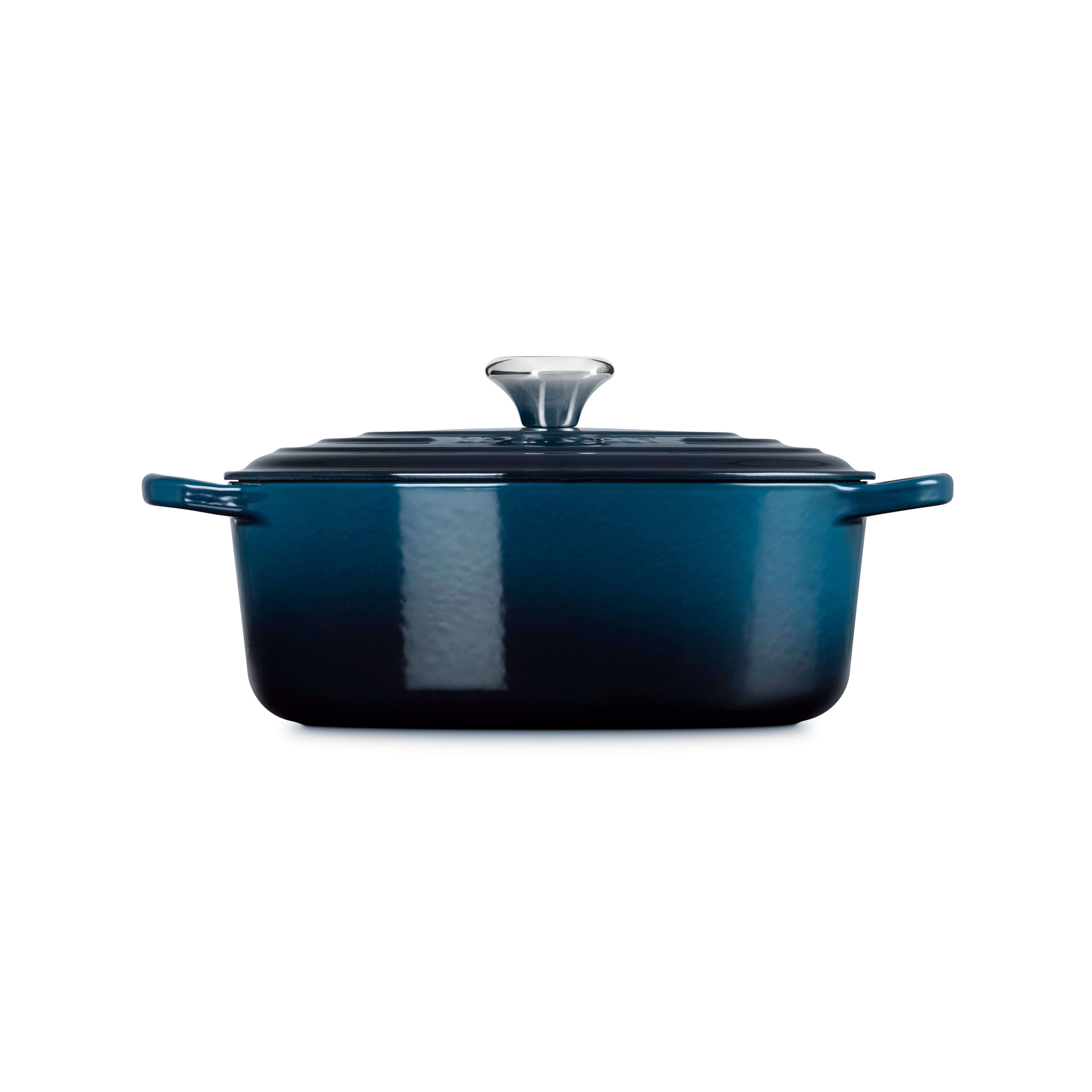 Le Creuset Signature Cast Iron Oval Casserole 29cm Nuit
