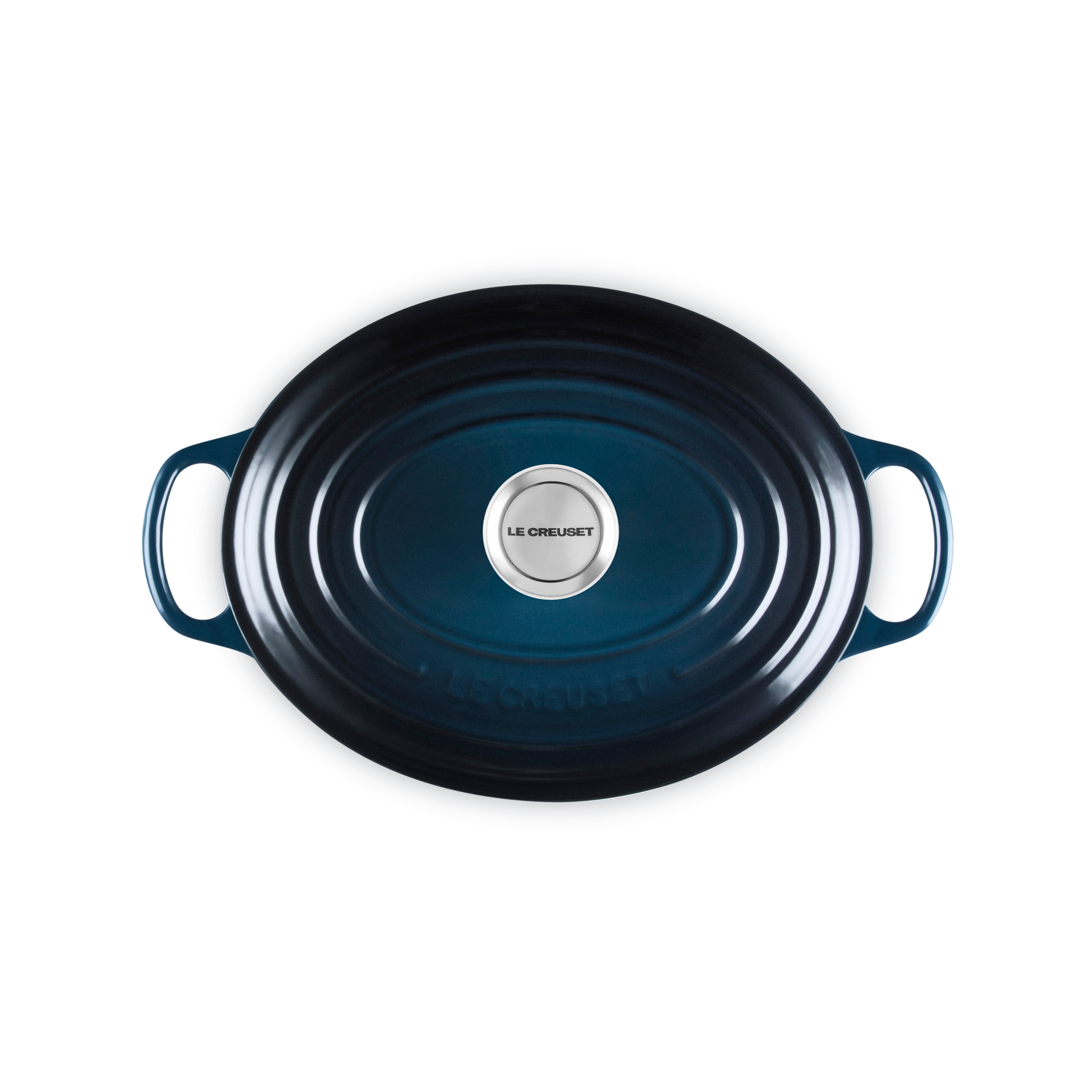 Le Creuset Signature Cast Iron Oval Casserole 29cm Nuit