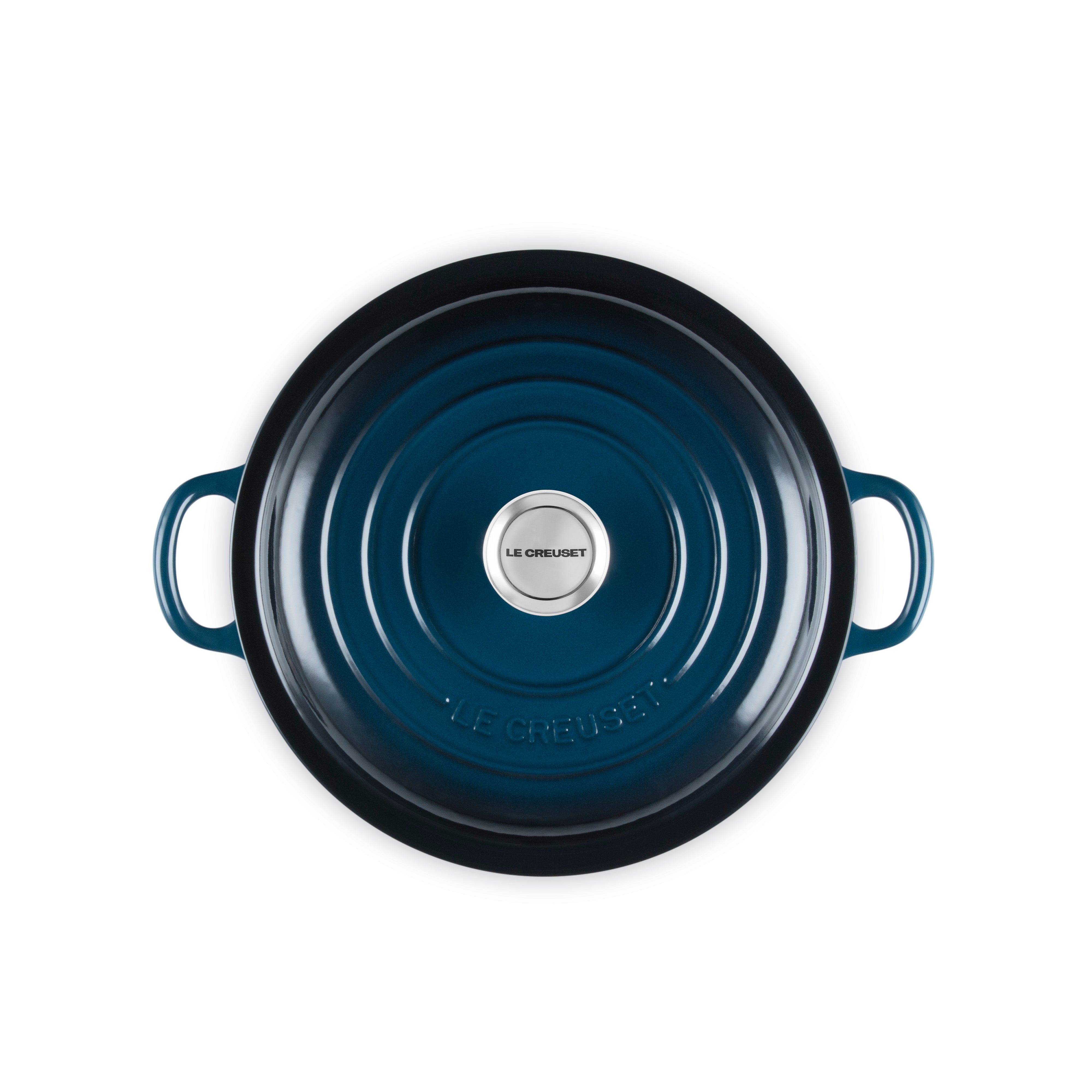 Le Creuset Signature Cast Iron Shallow Casserole 22cm Nuit