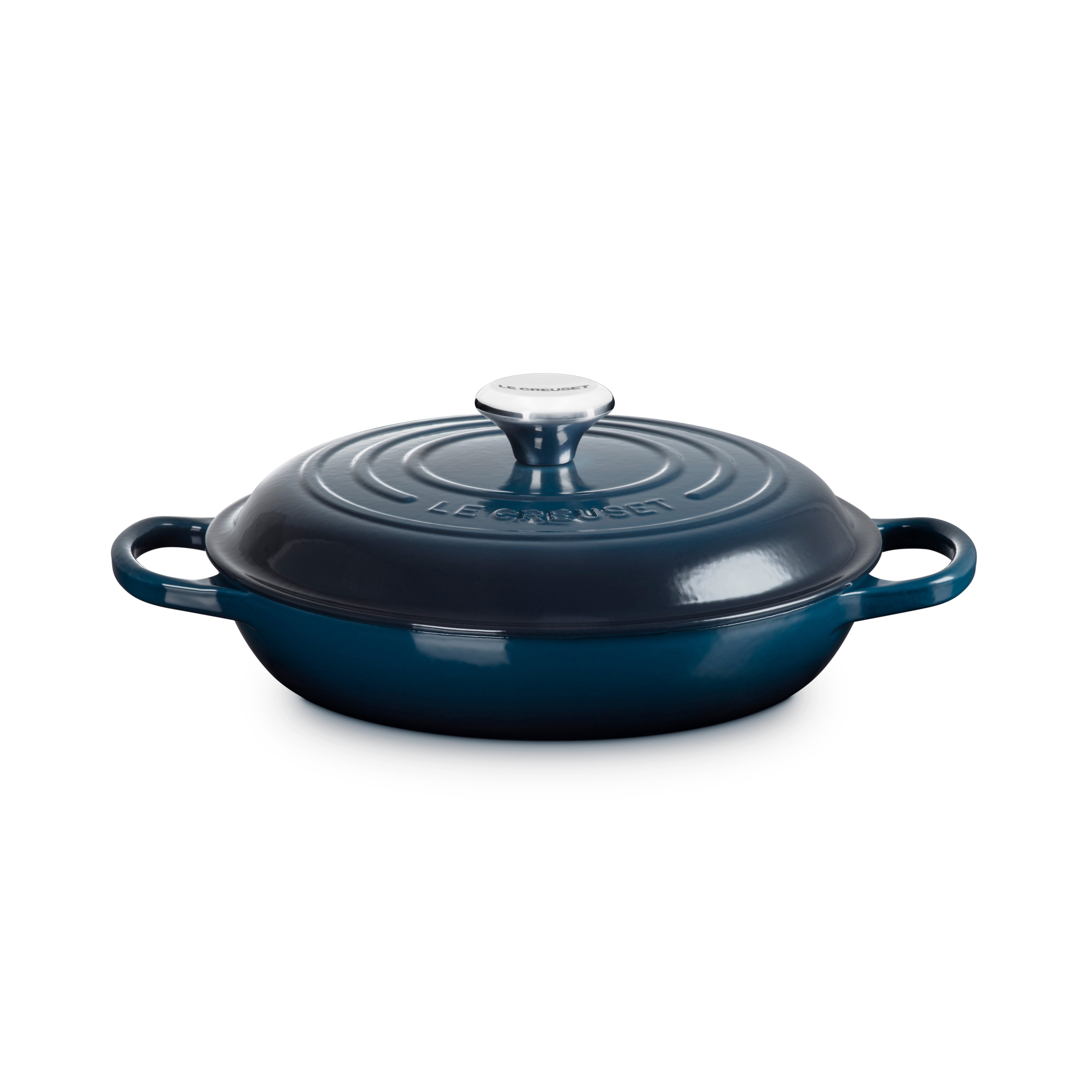 Le Creuset Signature Cast Iron 26cm Shallow Casserole Nuit
