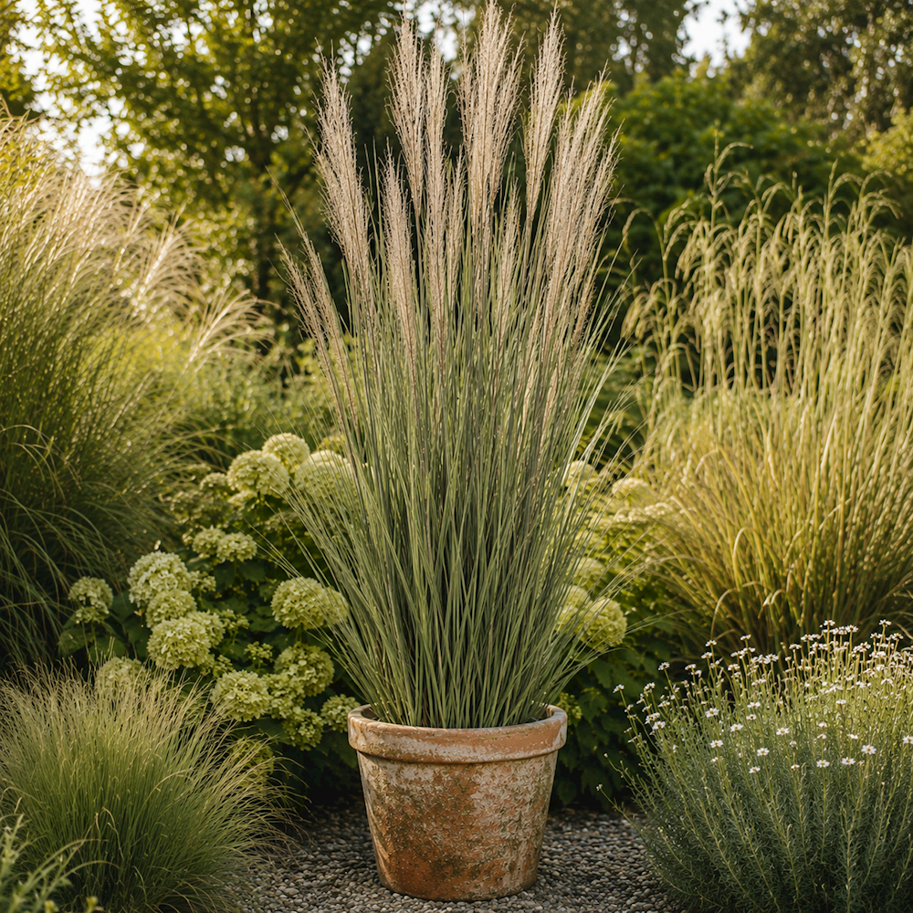 Thread Reed Onion Grass Bonsai