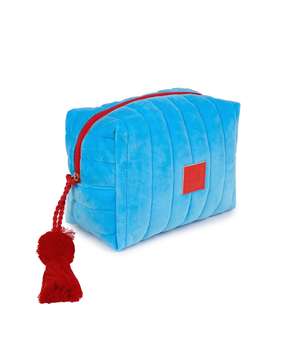 Blue Velvet | Cosmetic Case