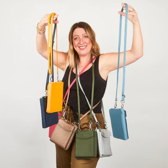 Mustard Columbian Cross Body Bag