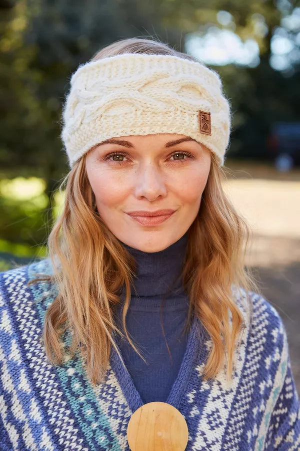 Chamonix Headband Cream